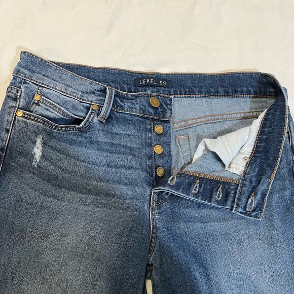 Level 99 Women's Morgan Slouchy Straight-Leg Jean size 28 - Picture 5 of 15